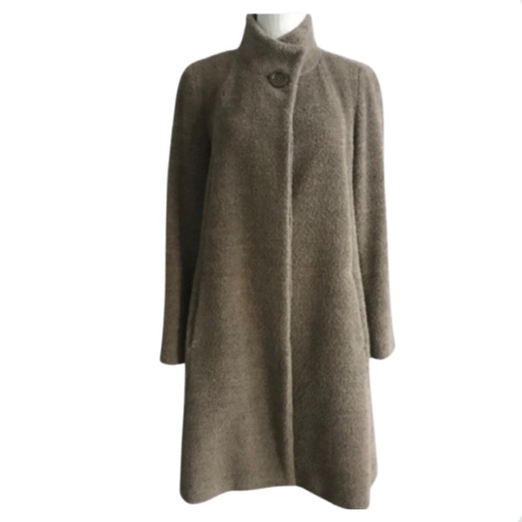 Cinzia Rocca Coat Virgin Wool and Alpaca blend Size 8 - Picture 3 of 14